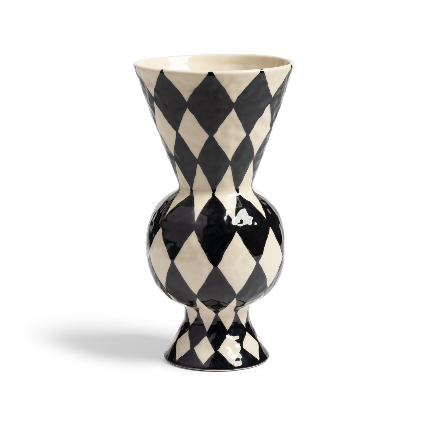 Vase Rhombik Black