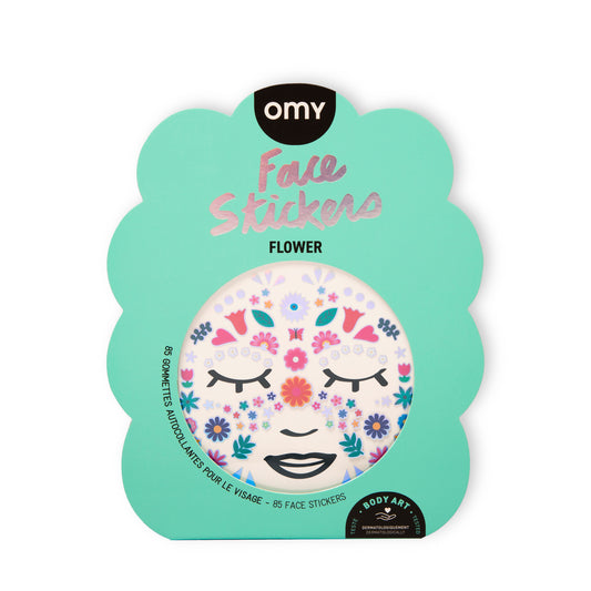 Face stickers Flower
