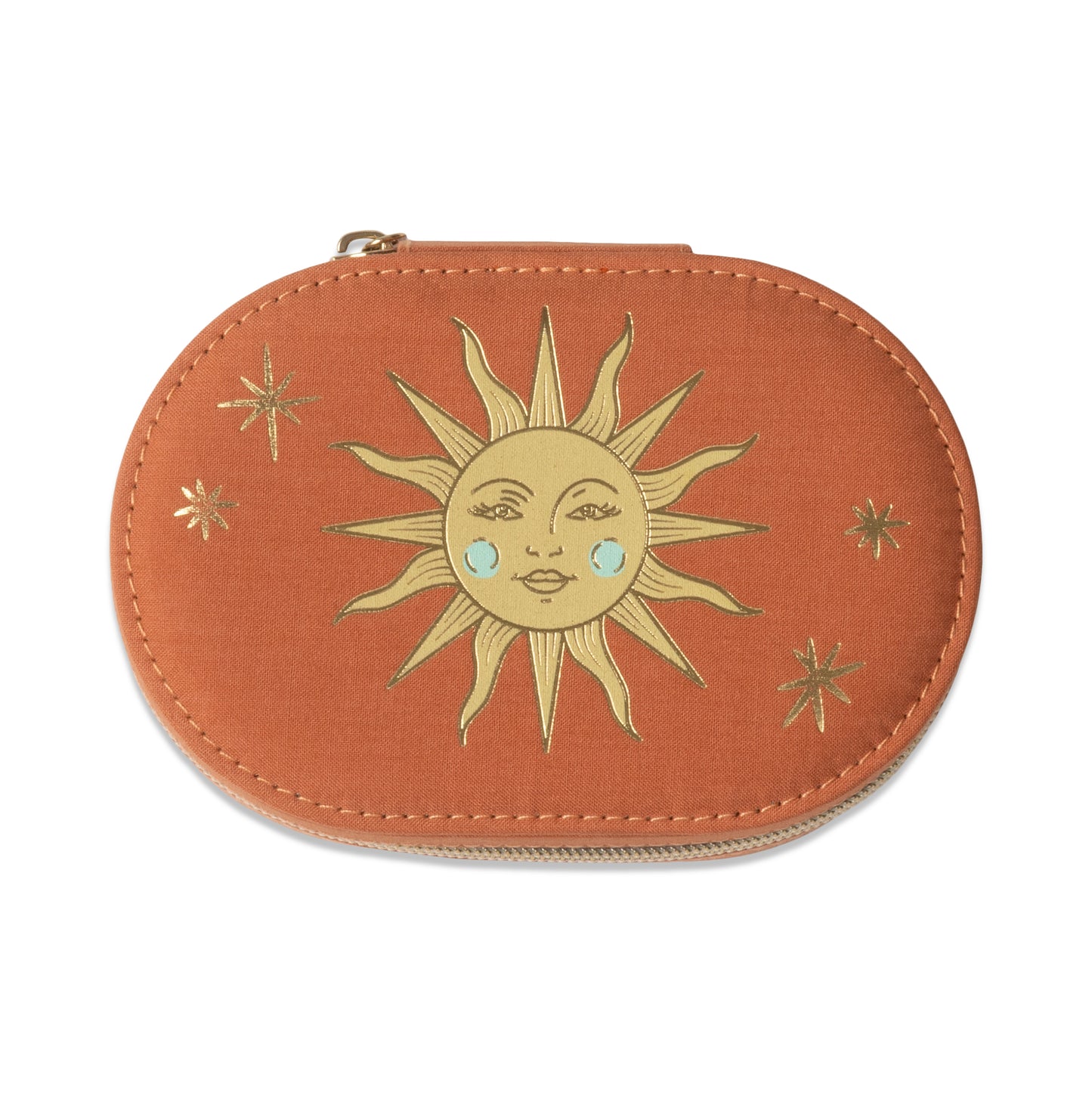 Oval Jewely box Sun